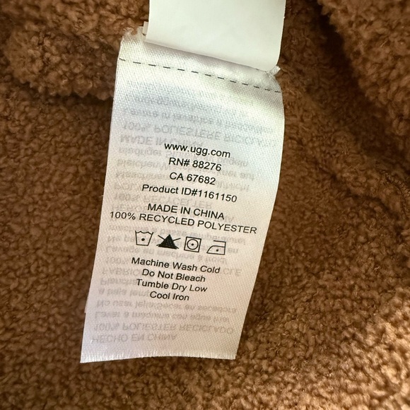 UGG Women's Tan V-Neck Sweater - Picture 5 of 7